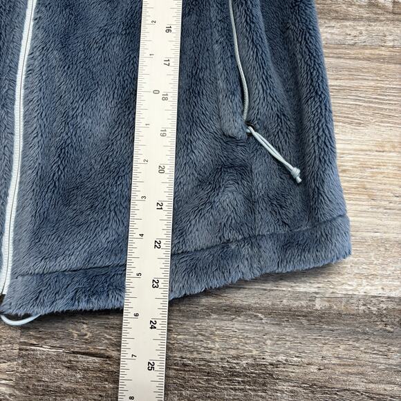 TNF The North Face Blue Womens S Plush Fleece Teddy Hikercore Osito Jacket - Picture 7 of 8